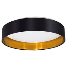 Load image into Gallery viewer, Newville 1 - Light 16&#39;&#39; Shaded Drum LED Flush Mount - 456CE
