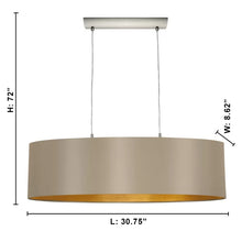 Load image into Gallery viewer, Newville 2-Light Unique / Statement Drum Chandelier
