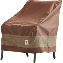 Load image into Gallery viewer, 36&quot; H x 40&quot; W x 40&quot; D Mocha cappuccino Nicholls Water Resistant Patio Chair Cover with 2 Year Warranty (Set of 2) 7572

