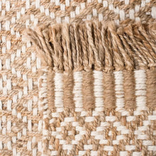 Load image into Gallery viewer, Nicholson Handmade Flatweave Jute/Sisal Natural/Ivory Rug 4 x 6
