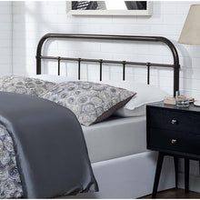 Load image into Gallery viewer, Nicolai Classic King Size Grey Metal Headboard
