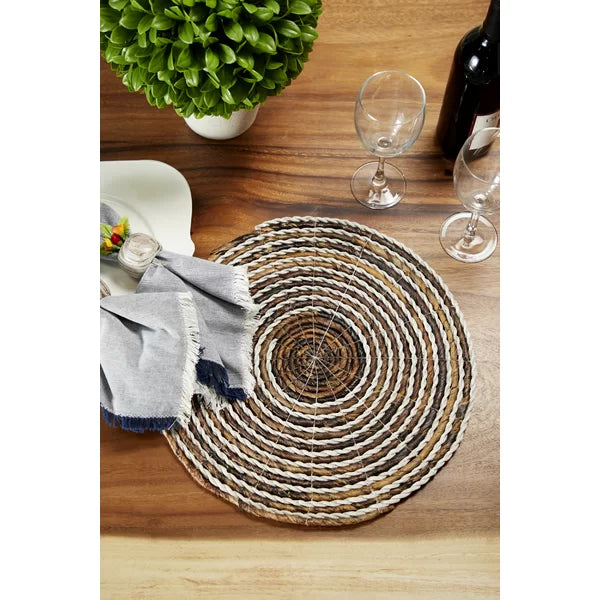 Nicolaus Striped 4 Piece Placemat Set