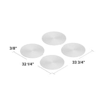 Load image into Gallery viewer, Nicolaus Striped 4 Piece Placemat Set
