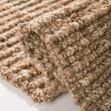 Load image into Gallery viewer, Nilles Handmade Handwoven Jute/Sisal Area Rug in Natural/Gray 2&#39;6&quot; x 4&#39;
