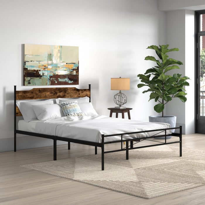 Nilles Metal Bed, Queen