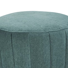 Load image into Gallery viewer, Nina 23.6&#39;&#39; Wide Velvet Round Pouf Ottoman
