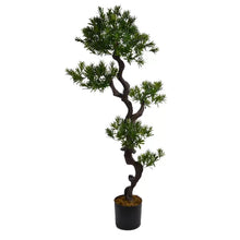 Load image into Gallery viewer, Noa 59&quot; Yucca Bonsai Tree in Pot
