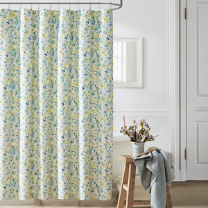 Nora Cotton Floral Single Shower Curtain 3356AH/GL
