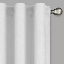 Load image into Gallery viewer, Nora Spa Blackout Rod Pocket Single Curtain Panel, 50&quot; W x 95&quot; L
