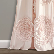 Load image into Gallery viewer, Noren Floral Semi-Sheer Single Curtain Panel 54" x 84" (SET OF 2)
