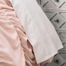 Load image into Gallery viewer, King Noren Pink Blush Microfiber Traditional 3 Piece Comforter Set
