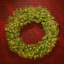 Load image into Gallery viewer, Norwood Fir Lighted Wreath Size 48&quot; #2322HW
