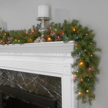 Load image into Gallery viewer, Norwood Fir Garland with 50 Lights, 10&#39;
