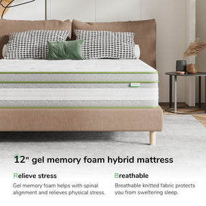 12" Cooling Medium Hybrid Mattress, King