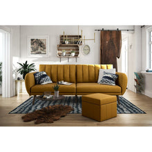 Load image into Gallery viewer, Novogratz Brittany 81.5&#39;&#39; Round Arm Sleeper 5949RR
