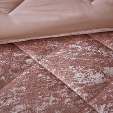Load image into Gallery viewer, Nussbaum Velvet 3 Piece Comforter Set Blush #2153HW

