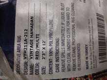 Load image into Gallery viewer, Amaniya Southwestern Area Rug in Red 2&#39;3&quot; x 12&#39;
