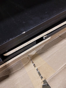 Black Springboro 74" H x 24" W x 15" D Storage Cabinet