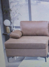 Load image into Gallery viewer, Mckenny Vegan Leather Chaise
