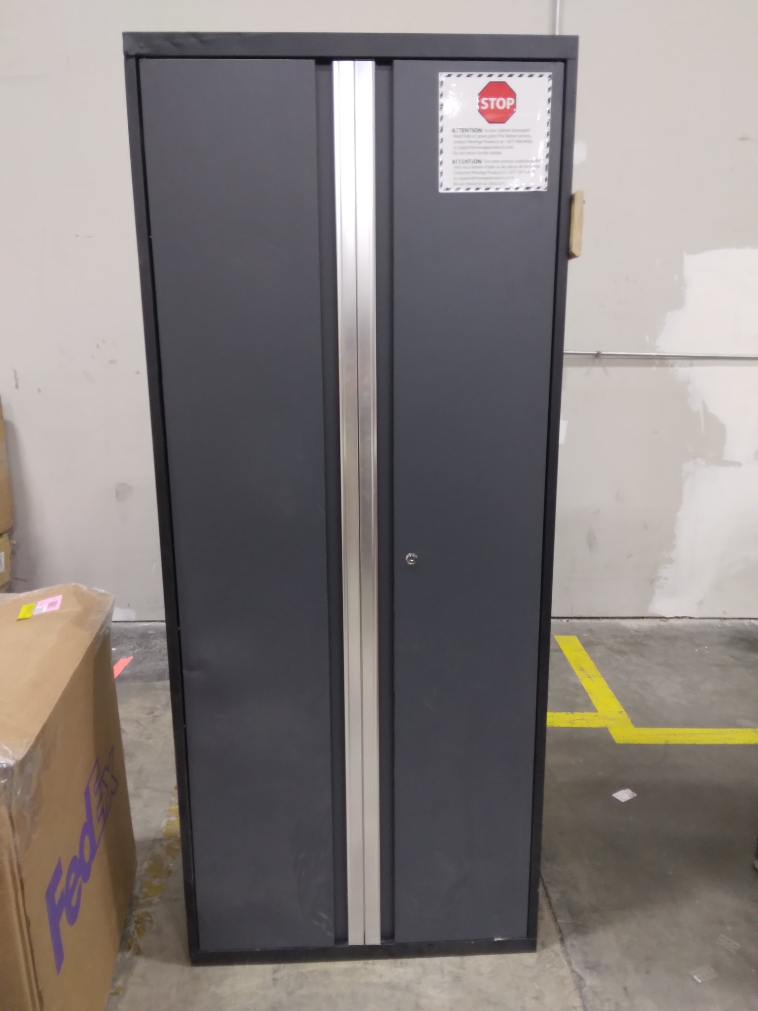 ReadytoAssemble 24Gauge Steel Garage Gear in Black (30" W x Salvage & Co Fishers