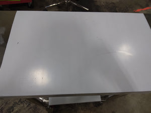 31.5" H x 24" W x 12" D Steel Work Table With Undershelf