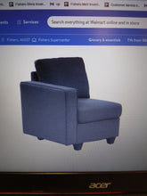 Load image into Gallery viewer, Fabric Linen Modern Style chair
