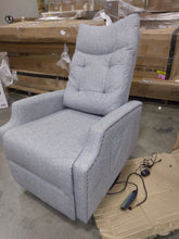 Load image into Gallery viewer, Ishtar Contemporary Glider Swivel Push Back Nursery Recliner
