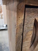 Load image into Gallery viewer, 3 Drawer Brown Mango Wood Console
