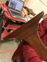 Load image into Gallery viewer, Waverly Place Cherry Round Drop Leaf Pedestal Dining Table
