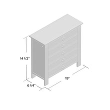 Load image into Gallery viewer, Oakhaven Free Standing Jewelry Box #1235HW
