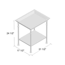 Load image into Gallery viewer, Oakside Tray Top End Table 2383CDR
