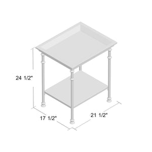 Oakside Tray Top End Table 2383CDR
