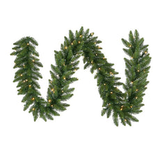 Load image into Gallery viewer, Oberlander 108&#39;&#39; Lighted Faux Fir Garland
