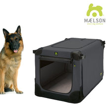 Load image into Gallery viewer, 20.8&quot; H x 20.8&quot; W x 28&quot; D Black / Anthracite Ocallaghan Soft Kennel 1681AH
