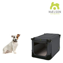 Load image into Gallery viewer, 20.8&quot; H x 20.8&quot; W x 28&quot; D Black / Anthracite Ocallaghan Soft Kennel 1681AH
