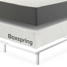 Load image into Gallery viewer, Queen White Ochlocknee 7&quot; Steel Bed Frame
