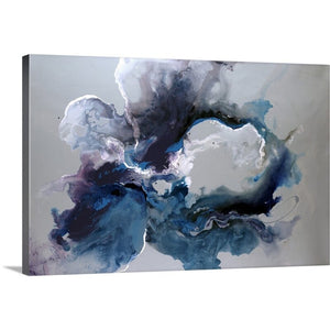 32" H x 48" W x 1.5" D Ochlocknee Cerulean Waters by Sydney Edmunds - Print MRM3548