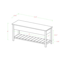 Load image into Gallery viewer, Ochlocknee Flip Top Storage Bench

