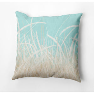 18" H x 18" W Odelina Sea Grass Outdoor Square Pillow Cover and Insert