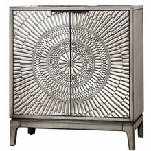 Load image into Gallery viewer, Odenton 31&#39;&#39; Tall Solid Wood And Bamboo Veneer Nightstand in Gray
