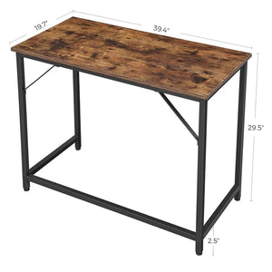 29.5" H x 39.4" W X 19.7" D Office Desk