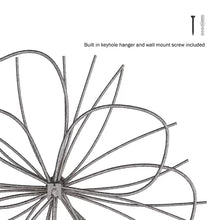 Load image into Gallery viewer, Ohare Flower Sculpture Metal Wall Decor
