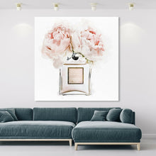Load image into Gallery viewer, Oliver Gal &#39;Dawn Morning Bouquet Peach&#39; Graphic Art on Canvas 7579
