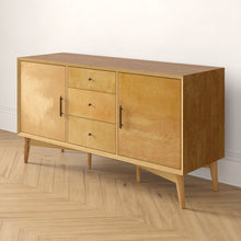 Load image into Gallery viewer, Olivet 57&#39;&#39; Wide 3 Drawer Buffet Table
