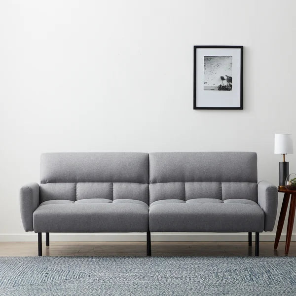 Ollie Futon Sofa Bed with Box Tufting