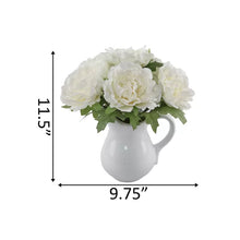 Load image into Gallery viewer, Olveston Peonies Centerpiece in Vase
