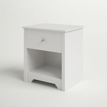 Load image into Gallery viewer, Pure White Olympia Manufactured Wood Nightstand
