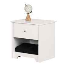 Load image into Gallery viewer, Pure White Olympia Manufactured Wood Nightstand
