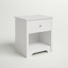 Load image into Gallery viewer, Pure White Olympia Manufactured Wood Nightstand
