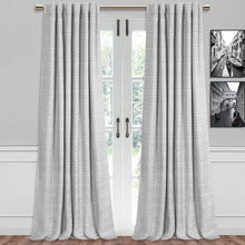Load image into Gallery viewer, Ombre Max Blackout Thermal Rod Pocket Curtain Panels 52&quot; x 96&quot;
